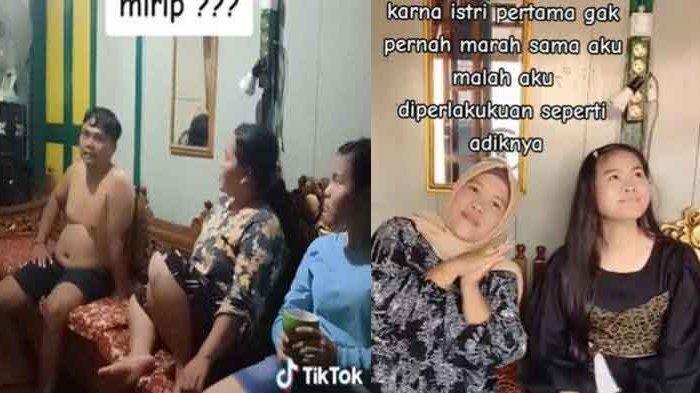 VIRAL, Istri Pertama & Istri Kedua Tinggal Serumah Akrab Bak Kakak Beradik, Begini Tanggapan Netizen