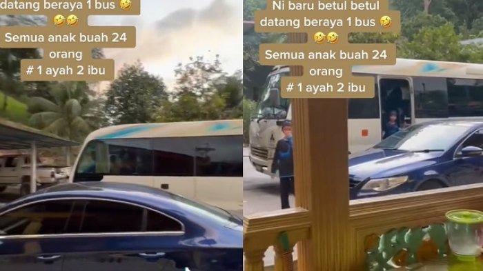 VIRAL Pria Beristri Dua dan Miliki 23 Anak Sewa Bus Untuk Mudik, Tetangga Ungkap Sisi Lain