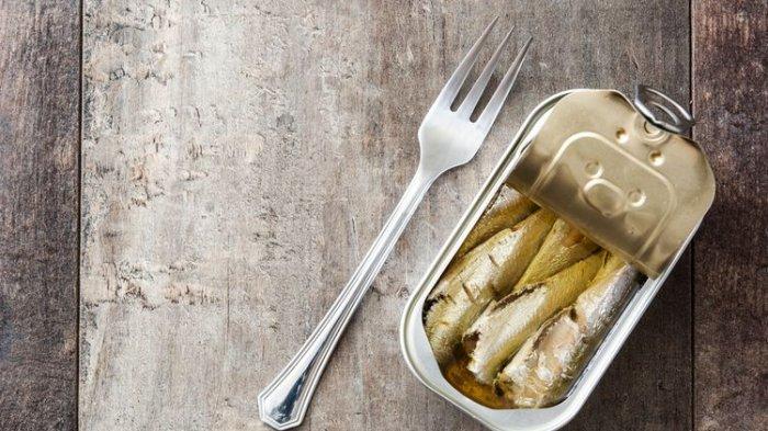 ilustrasi sarden kalengan