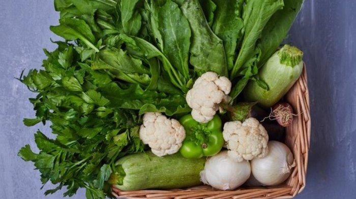 Ilustrasi sayuran hijau, makanan yang dapat menyuburkan sperma pada pria