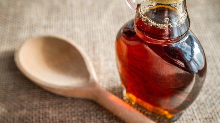 Ilustrasi sirup maple, salah satu gula alami
