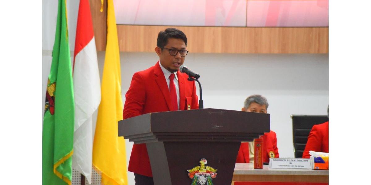 Dekan FKG Unhas, Irfan Sugianto, drg., M.Med.Ed., Ph.D., Sp.RKG