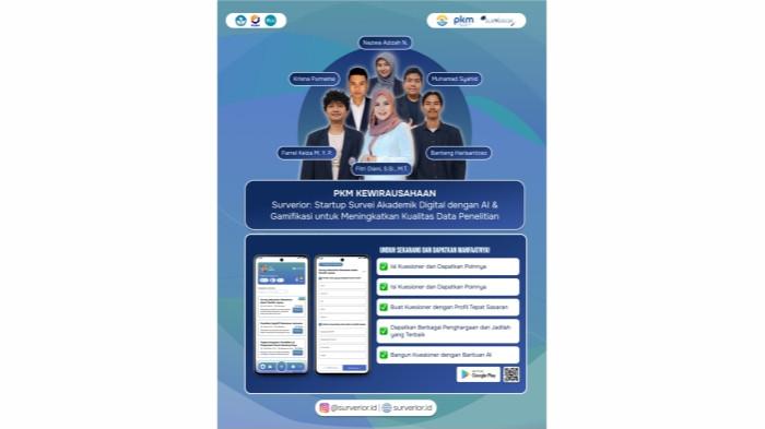 Mahasiswa JTK Polban Luncurkan Surverior: Platform Survei Berbasis AI dan Gamifikasi