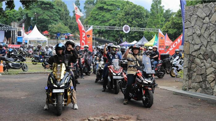 2 Komunitas Honda ADV Indonesia (HAI) menggelar Jambore Nasional Honda ADV Indonesia ke-4