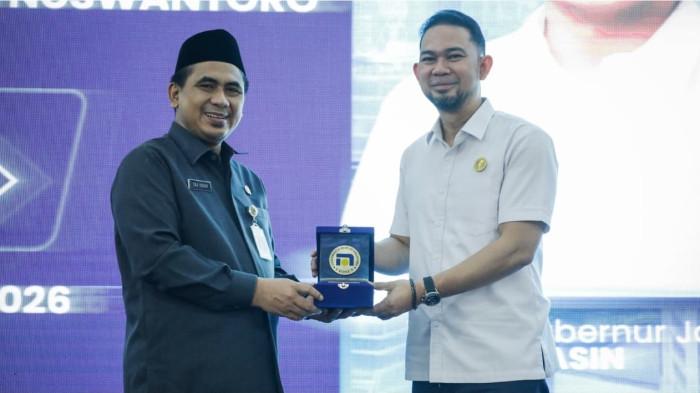 2 Wakil Gubernur Jawa Tengah, Taj Yasin Maimoen saat acara Latihan Keterampilan