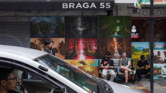 Liburan Akhir Pekan di Jalan Braga Kota Bandung