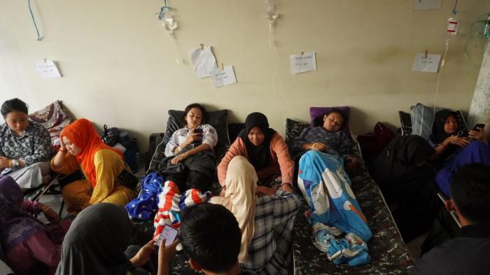 Sejumlah pelajar diduga keracunan Makanan Bergizi Gratis (MBG) dirawat di Rumah Sakit Umum Daerah (RSUD) Cililin, Kabupaten Bandung Barat, Jawa Barat, Kamis (25/9/2025).