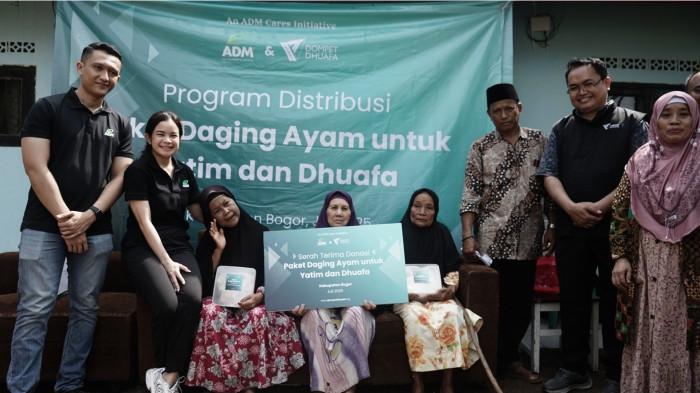 2ADM Indonesia Distribusikan Ayam Segar lewat Dompet Dhuafa