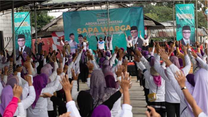 2Anggota DPRD Provinsi Jawa Barat, Dindin Abdullah Ghozali, menggelar kegiatan