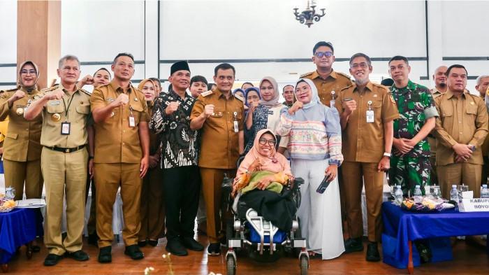 2GUBERNUR JATENG - Gubernur Jawa Tengah Ahmad Luthfi menegaskan penyandang disabilitas