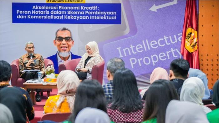 2Gandeng Unpad, Kemenkum Jabar Ungkap Peran Vital Notaris dalam Skema Pembiayaan Ekonomi Kreatif.