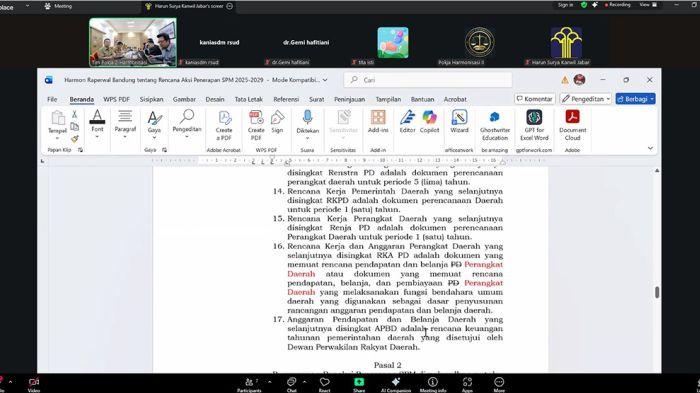 2Kanwil Kemenkum Jabar gelar Rapat Harmonisasi