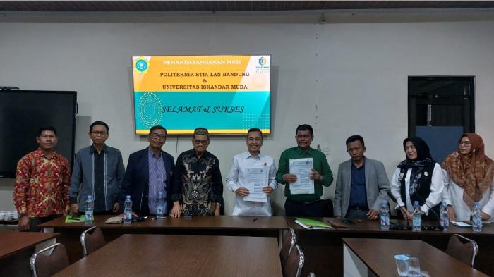 2Politeknik STIA LAN Bandung perkuat kemitraan akademik di Aceh melalui penandatanganan kerja sama
