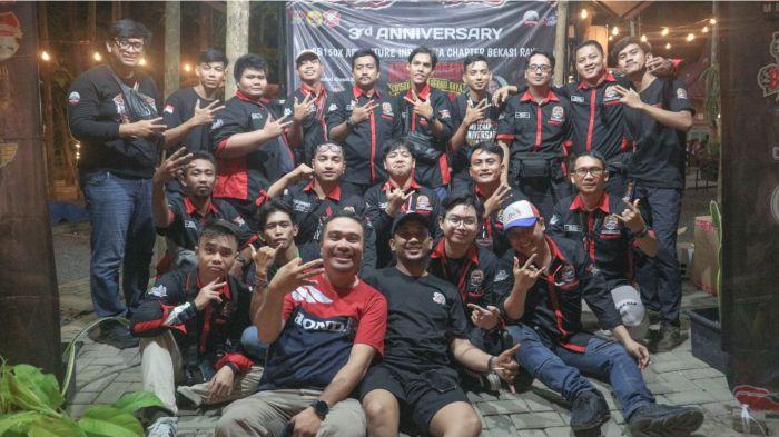 2Ratusan bikers berkumpul dalam rangka merayakan Anniversary ke-3 CB150X
