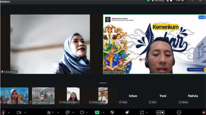 3Kemenkum Jabar kembali menunjukkan komit