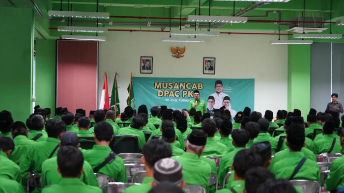503 Orang  Terdiri dari 253 Desa/Kelurahan Digembleng dan Dikukuhkan Jadi DPAC PKB Subang