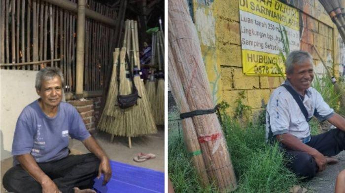 Viral Kisah Abah Penjual Sapu di Bandung,Pernah Ditipu & Tinggal di Gubuk,Berjuang Tebus Ijazah Anak