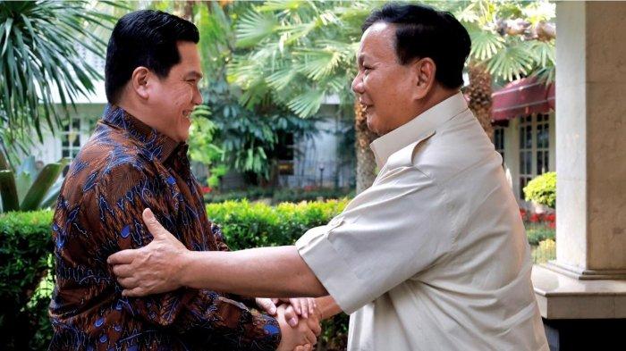 Ada Gejala Penurunan Ekonomi, Prabowo Dinilai Perlu Gandeng Erick Thohir