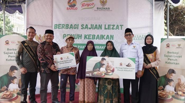 Berbagi Kebaikan untuk Sesama, BAZNAS Bersama Bango & Royco Salurkan 10 Ribu Paket Sembako di 9 Kota