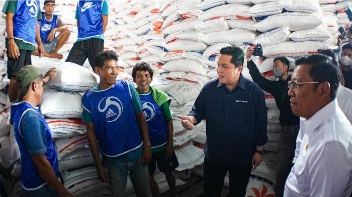 Bantu Rakyat, Erick Thohir Kerja Nyata Stabilkan Harga Pangan