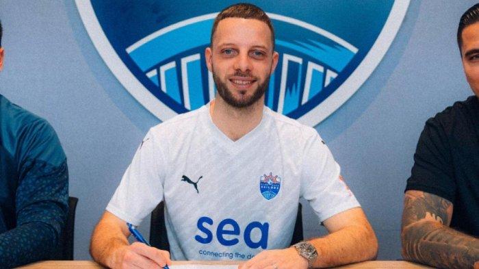 Bart Ramselaar, pemain termahal dari Lion City Sailors FC. Pemain dengan market value Rp 31,29 miliar ternyata bestie Maarten Paes.