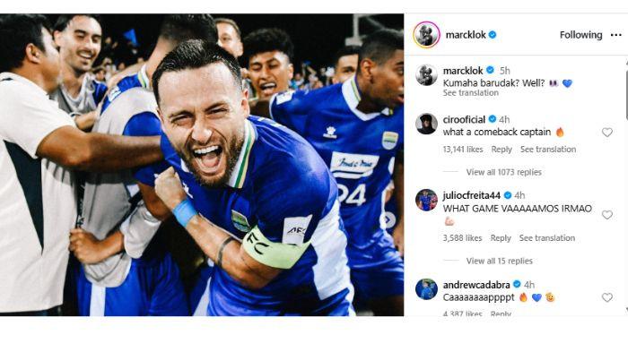 Ciro Alves Takjub ke Persib Bandung