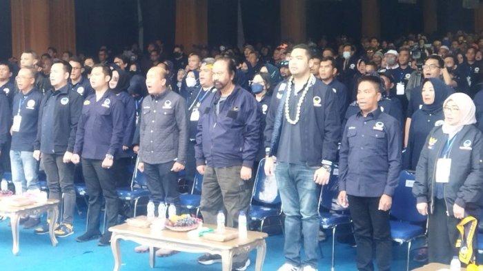 Ribuan Kader Nasdem Jabar Digembleng Pendidikan Politik,Surya Paloh: Harus Ada Kerja yang Luar Biasa