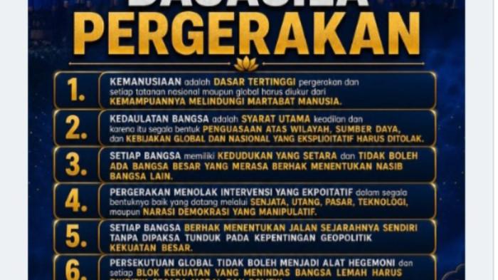 DASASILA Pergerakan -  PMII Jawa Barat di bawah kepemimpinan Ketua Rusli Hermawan merumuskan dan mendeklarasikan sebuah dokumen ideologis: DASASILA PERGERAKAN, yang secara resmi diserahkan kepada Ketua Umum PB PMII sebagai kontribusi pemikiran dari Jawa Barat untuk gerakan nasional dan dunia.