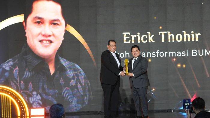 Berkat Kerja Nyata, Elektabilitas Erick Thohir Melejit di Survei Poltracking Indonesia