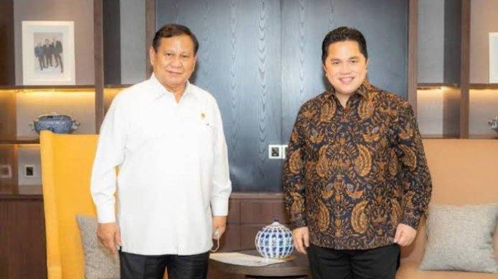 Erick Thohir Mampu Berkontribusi Besar di Upaya Pemenangan dan Pemerintahan Prabowo