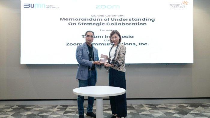 Telkom dan Zoom Jalin Kerja Sama Hadirkan Solusi Berbasis AI untuk Pasar B2B