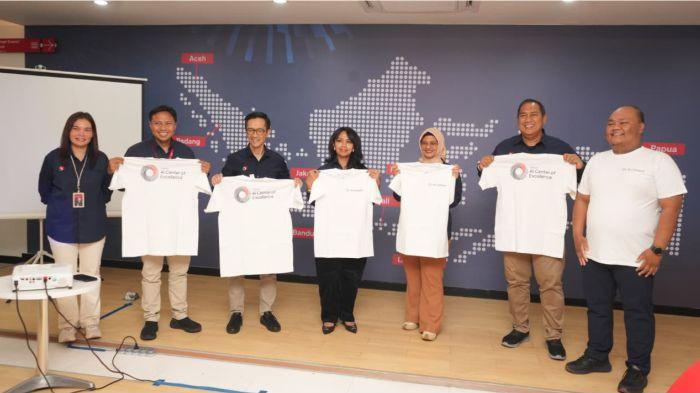 Foto 2: Direktur Utama Telkom Dian Siswarini (ketiga dari kanan), Komisaris Independen