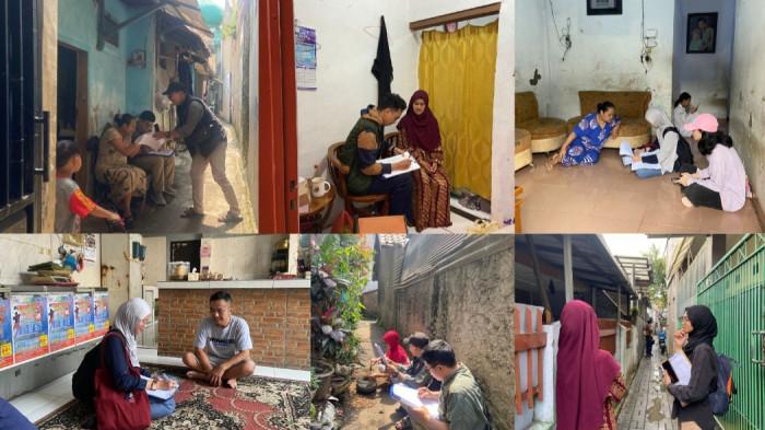 PENGABDIAN MASYARAKAT - Foto bersama sosialisasi pengabdian masyarakat yang digagas Pusat Penginderaan Jauh ITB atau Center for Remote Sensing ITB (CRS ITB) di Gedung STP ITB, Kamis (13/11/2025). Tribun Jabar / Nappisah.