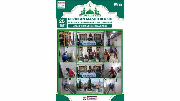 Indomaret dan Unilever Indonesia Lakukan Bersih-Bersih Masjid, Rangkaian Gerakan Masjid Bersih 2025