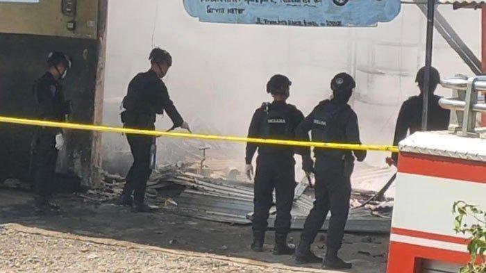 Mortir Meledak Hebat di Gudang Rongsokan Bangkalan, Ternyata karena Digergaji, 1 Orang Tewas