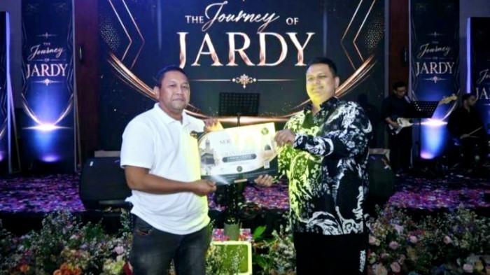 JARDY GALA DINNER - Jardy Travel menggelar &nbsp;“Jardy Gala Dinner 2026” dengan tema “Spektakuler Jardy Gala Dinner” di Hotel Grand Travello, Kota Bekasi, Minggu malam, 30 Agustus 2026