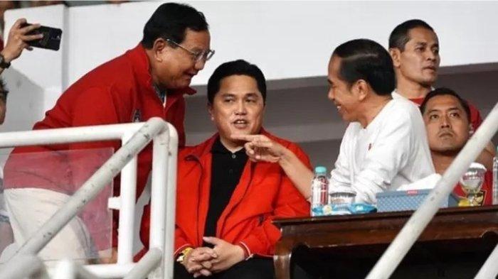 Mampu Dongkrak Elektabilitas, Erick Thohir Jadi Cawapres Prabowo Pilihan Jokowi