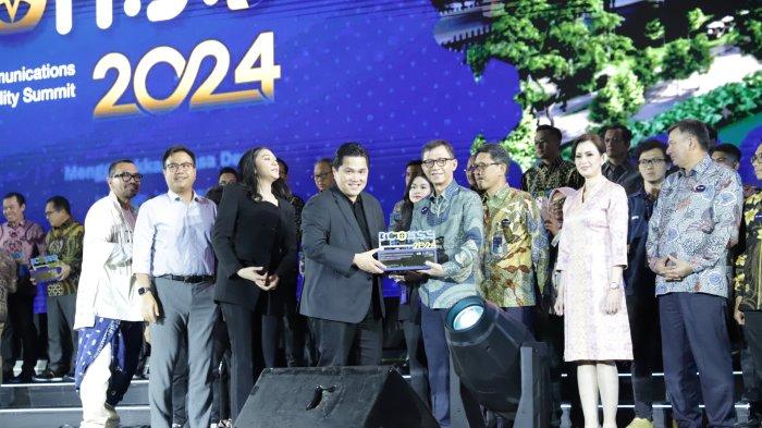 KAI Raih Penghargaan Best Crisis Handling BUMN dari Menteri BUMN pada BCOMSS 2024