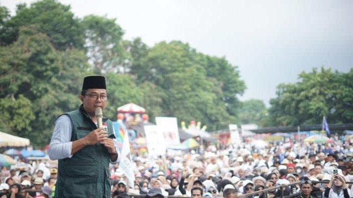 Ruhimat Komitmen Dukung Pesantren, Pimpinan Ponpes Ini Siap Menangkan  Jimat-Aku di Pilkada Subang