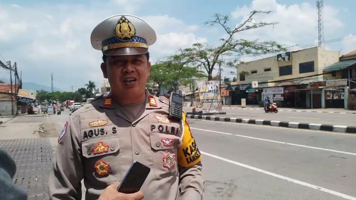 Kasatlantas Polres Sumedang, AKP Agus Sukaedi Suryana,