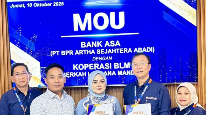 Koperasi Jasa Berkah Laksana Mandiri (Kopjas BLM) dan BPR Artha Sarana Abadi melakukan kerja sama channeling kredit untuk para pensiunan PNS, dan TNI/Polri.