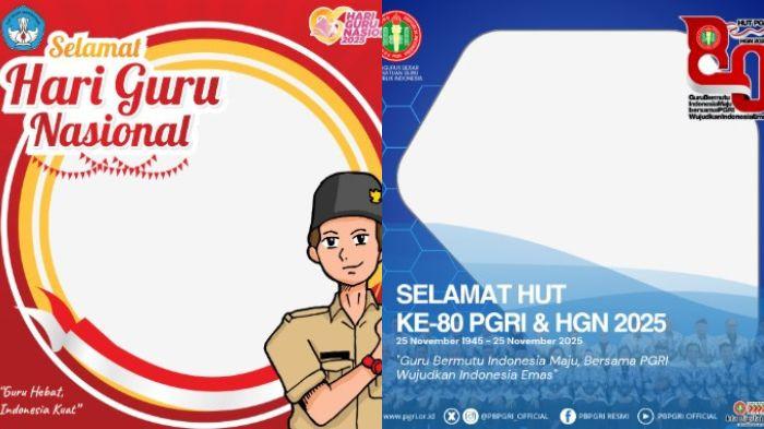 TWIBBON HARI GURU - Kumpulan Twibbon Hari Guru Nasional 2025. Hari Guru Nasional diperingati setiap tanggal 25 November.