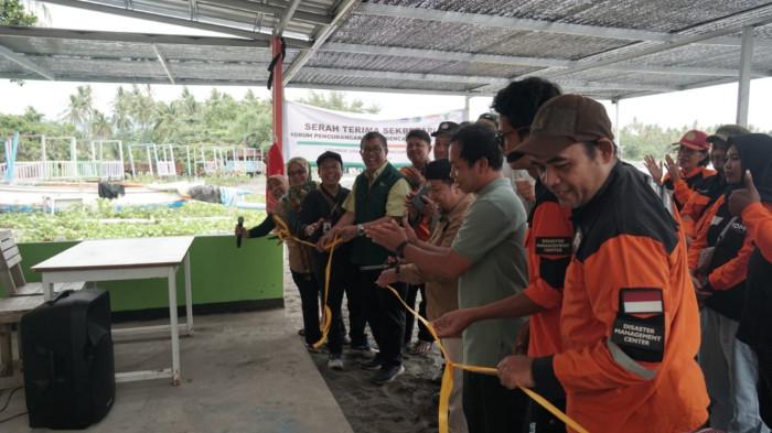 FPRB DESA MEDANA - Disaster Management Center (DMC) Dompet Dhuafa meresmikan kantor sekretariat kebencanaan Forum Pengurangan Risiko Bencana (FPRB) Desa Medana pada Minggu (09/11/2025). 