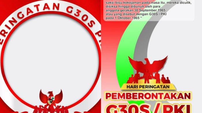 20 Link Twibbon Peringatan G30S PKI Diperingati 30 September, Lengkap dengan Cara Memasangnya