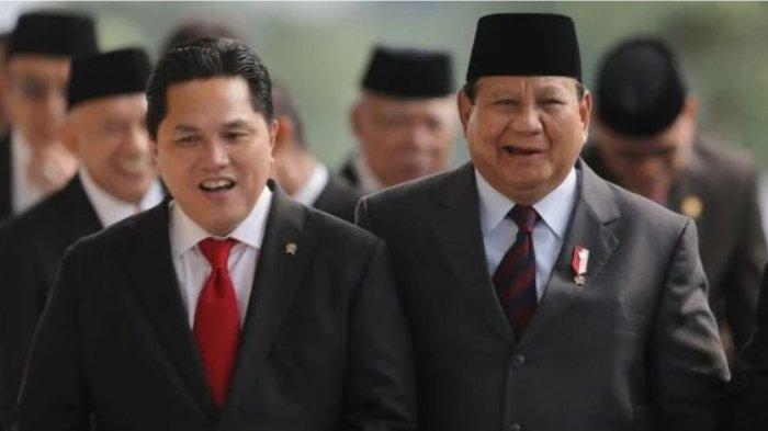 Erick Thohir Dinilai Figur Paling Siap Jadi Cawapres Prabowo