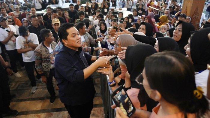 Miliki Kinerja Nyata, Erick Thohir Kuat di Basis Pemilih Perkotaan