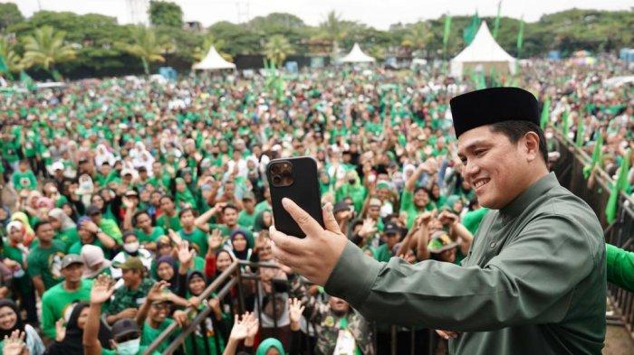 Elektabilitas Tinggi, Erick Thohir Cawapres Terkuat untuk Pilpres 2024