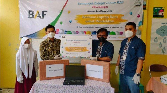 Dukung Digitalisasi Sekolah, BAF Berikan 25 Laptop Melalui Program CSR BAF Caring For Children
