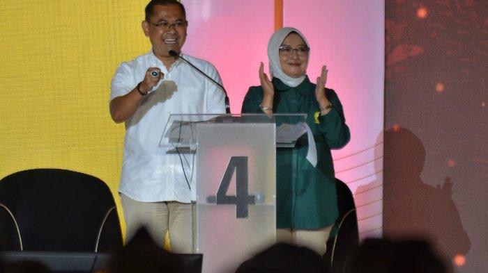 Debat Terakhir Pilwalkot Bandung, Arfi-Yena Janjikan Program Seragam Gratis