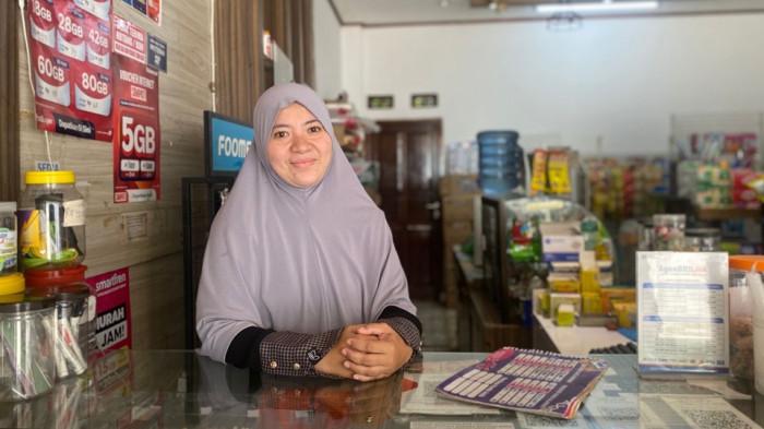 Pemilik Toko  Biastore, Anggia Wulan Amelia.